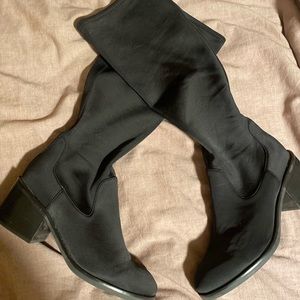 Donald J pliner Black tall Boots